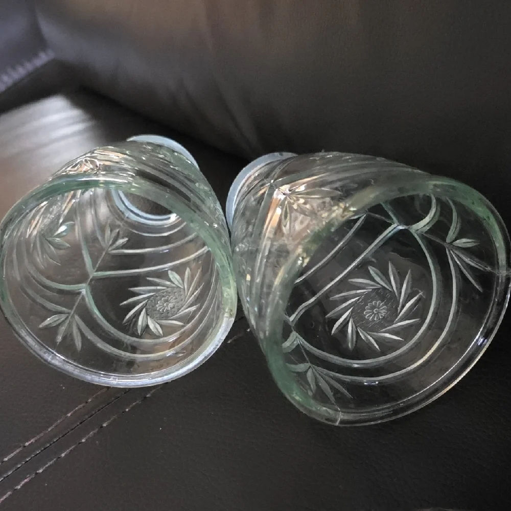 Clear Glass Light Globe Set